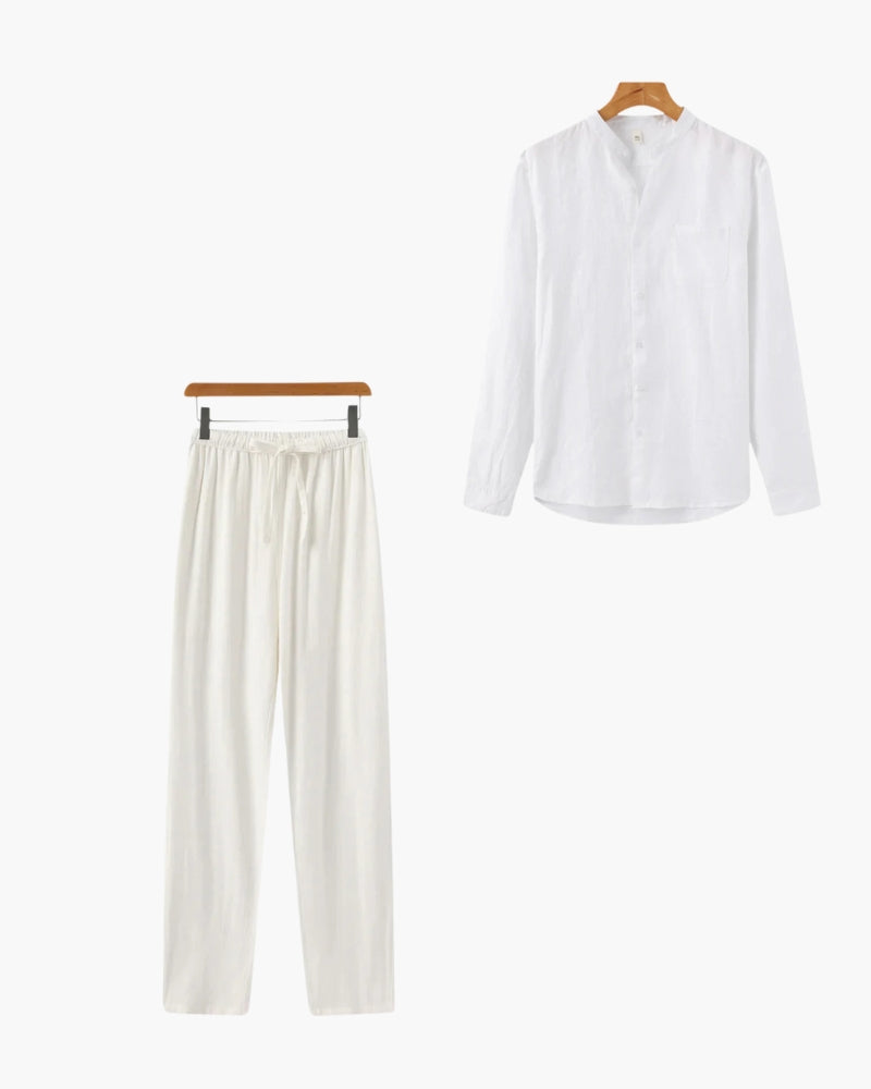 Monochrome Linen Co-ord Set