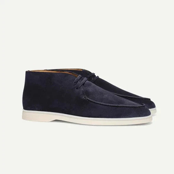Lace-Up Suede Shoes