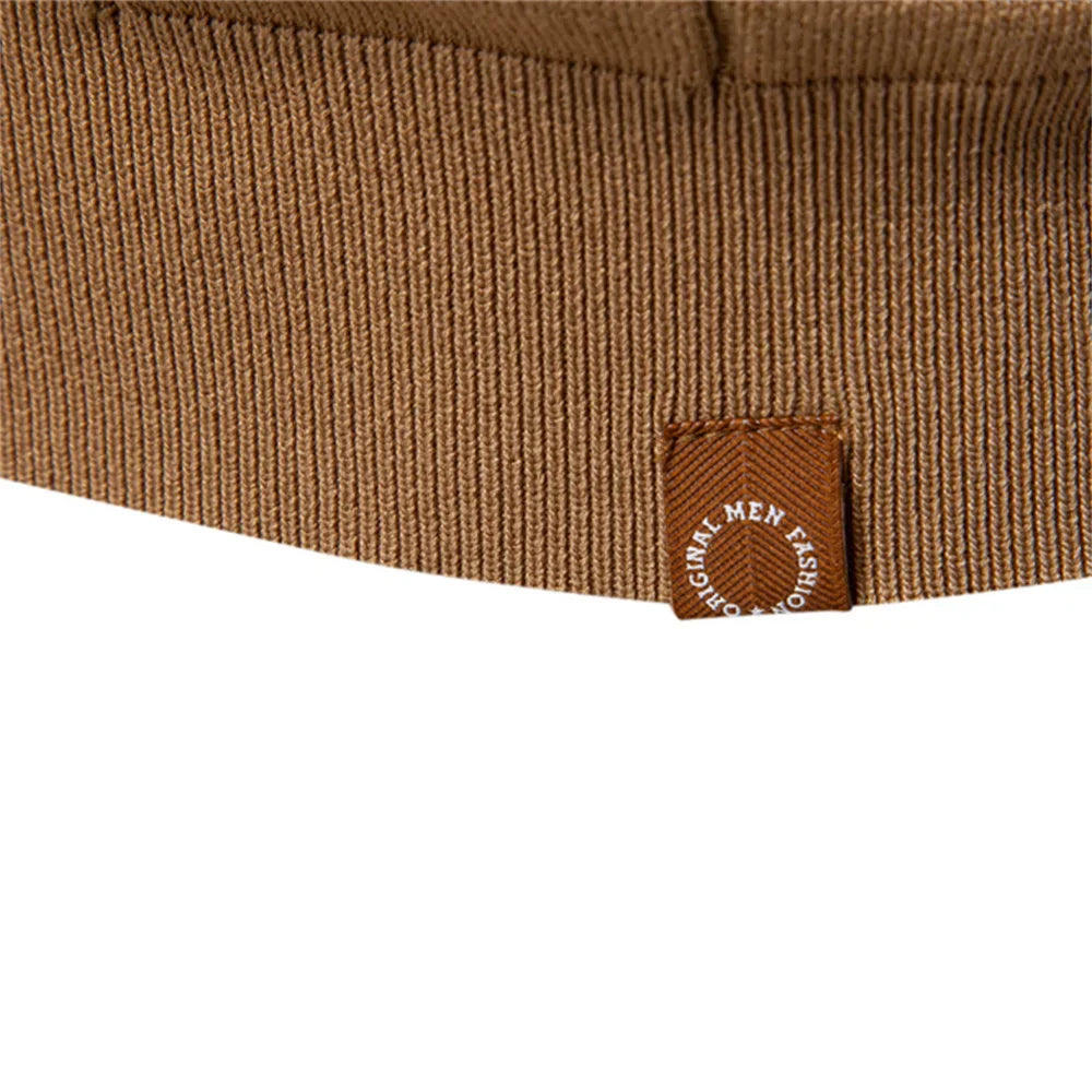 Ribbed Zip Polo