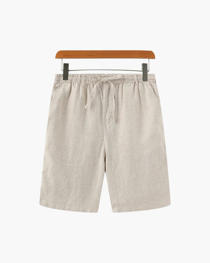 Linen Drawstring Shorts