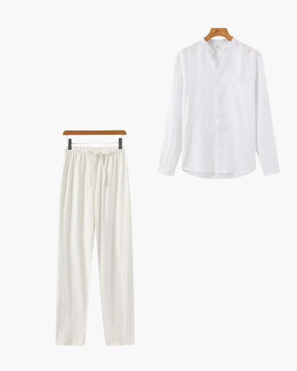Monochrome Linen Co-ord Set