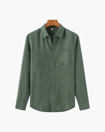 Linen Long Sleeve Shirt