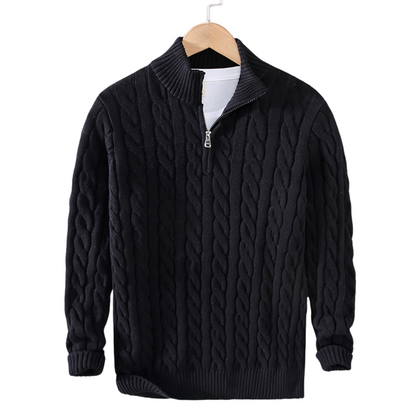 Half Zip Knit Pullover