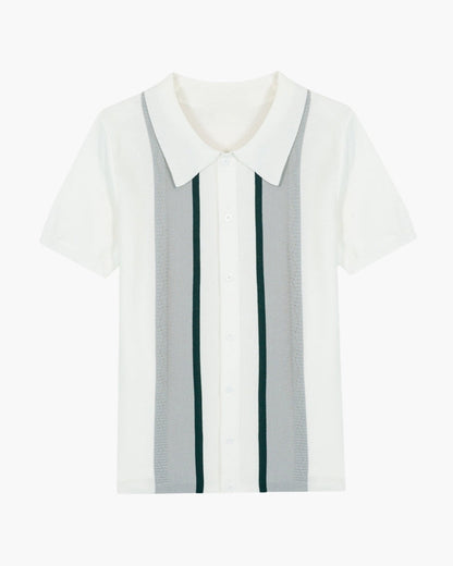 Two Button Knit Polo