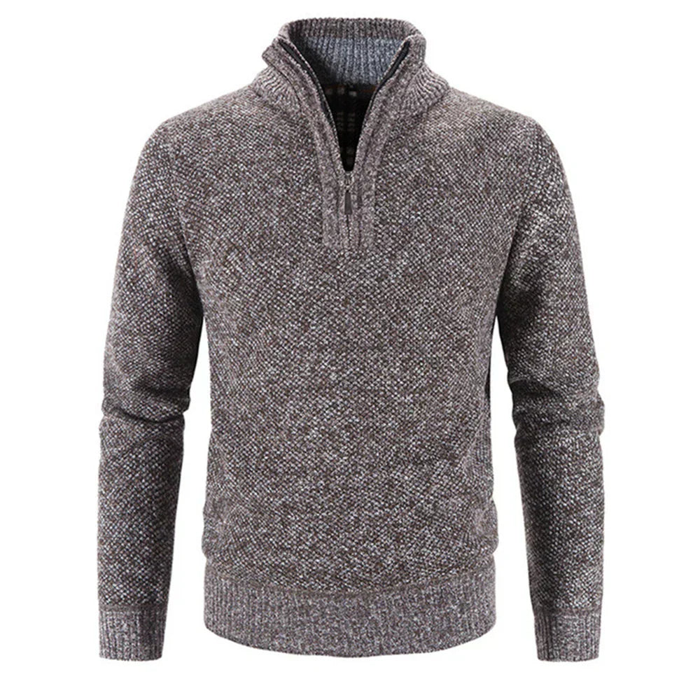 Half Zip Knit Jumper