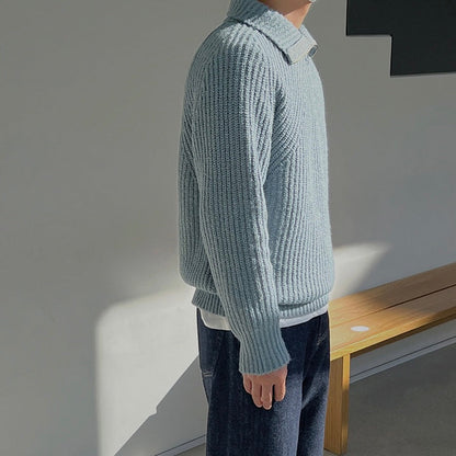 Quarter Zip Knit Jumper